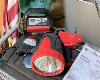 Battery Charger, Tools, Hardware & Workshop Items