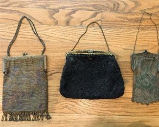 Antique / Vintage Beaded & Mesh Handbags / Purses