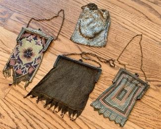 Antique / Vintage Mesh Handbags / Purses