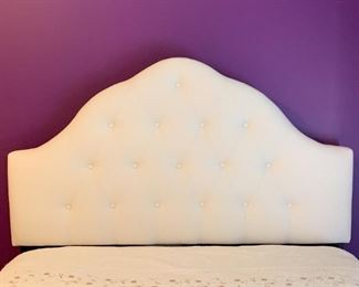 $60 - Queen Size Tufted Headboard & Bed Frame