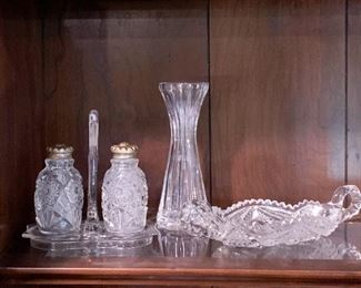 Glassware & Crystal - Salt & Pepper, Vases, Serving Pieces