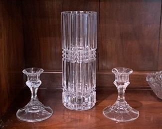 Glassware & Crystal - Vases & Candlesticks