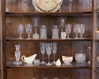Glassware & Crystal - Stemware, Bowls, Serving Pieces & Candlesticks