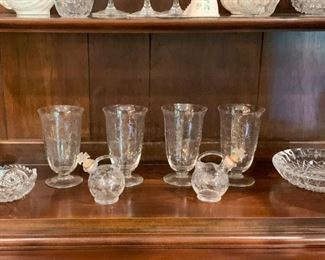 Glassware & Crystal - Stemware, Bowls, Serving Pieces