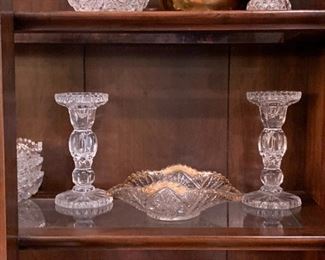 Glassware & Crystal - Bowls, Candlesticks