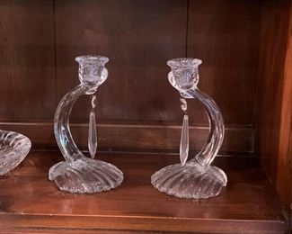 Glassware & Crystal - Candlesticks