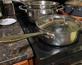 $75 - All-Clad Pot / Pan (9.75" Dia x 3.25" H without lid)