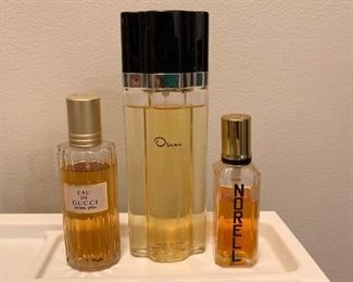 $30 - Lot of Used Perfumes (Eau de Gucci, Oscar & Norell)