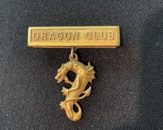 $12 - Dragon Club Pin