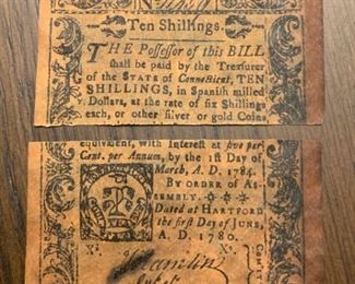 (other side of 10 shillings note)