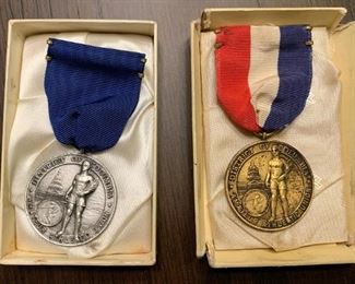 Vintage Athletic Medals (District of Columbia)
