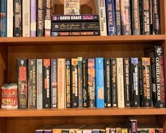 Books (mostly paperback)