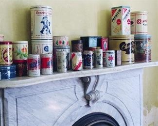 Vintage tins