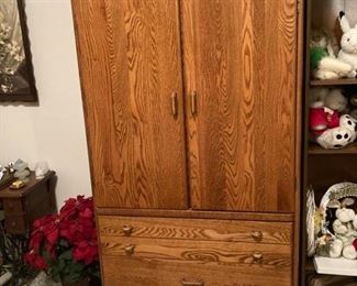 This cabinet is engineered so well, some really wonderful touches. Come and let me show you how well thought out this cabinet is, not your normal entertainment cabinet.