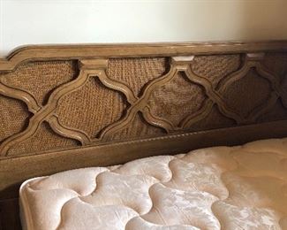 Vintage full size headboard (double bed size) - we have 2 just alike!