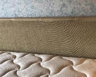 Vintage king size headboard - faux bamboo 