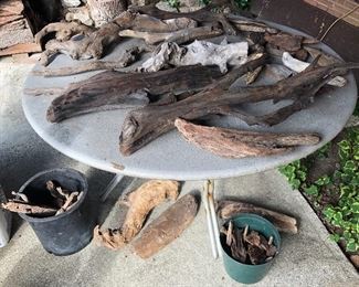 Assorted driftwood