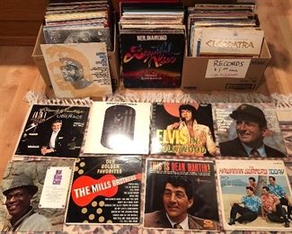 Records - pop, lots musicals & soundtracks. Also CDs & cassettes (not shown)