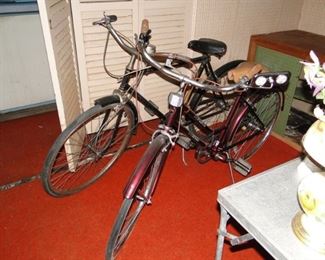 Bay Pointe 3 speed Bike $30, J. C. Higgins vintage bike $75 