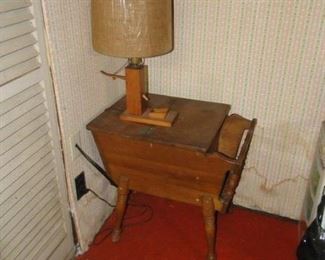 Table $35, Lamp $25