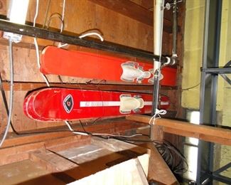 Gladding and Hedlund Konqueror 3 Water Skis Vintage $40 PENDING PICK UP