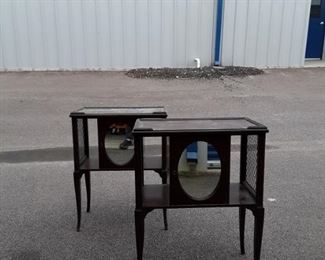 2 weiman heirloom quality end tables