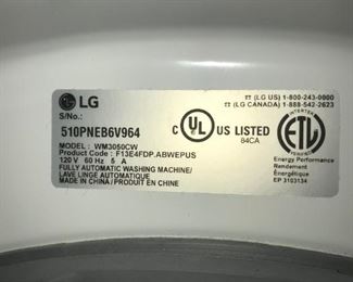 LG Washer and Dryer