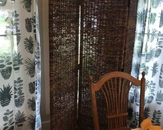 Rattan Room Divider