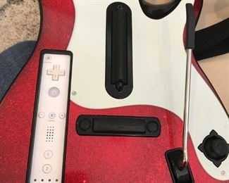 Guitar Hero Wii and Microphone
