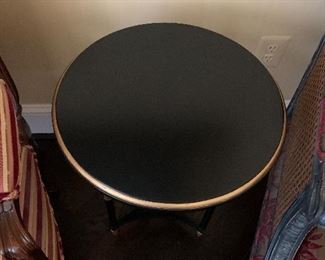 Detail: Hickory Chair "Frances" side table