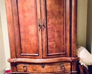 $795 Century Armoire  84"H x 26"D x 53"W