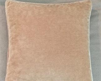 Detail: Needlepoint pillow reverse