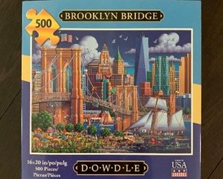 $15 500 Piece Puzzle: Brooklyn Bridge