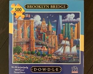 $15 500 Piece Puzzle:  Brooklyn Bridge