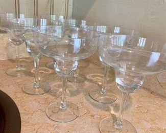 $50 Set of 7 Margarita Glasses