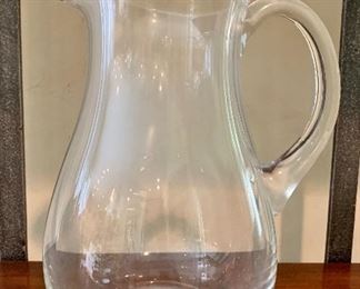 $30 Crystal Pitcher 
