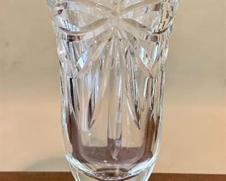 $35 Waterford Crystal Vase; Approx 8" tall