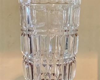 $40 Crystal Vase; Approx 10 in tall