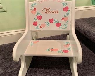 $20 "Olivia" rocker 19"H