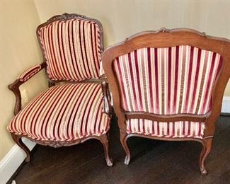 Detail: Louis Solomon armchairs