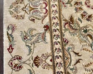 Detail:  Hand knotted rug