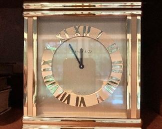 $125 Tiffany clock 6.25"H - Front