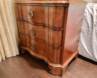 $250 Century three drawer chest 29.5"H x 19.5"D x 32.25"W