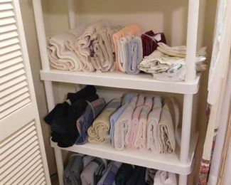 Towels, linens 