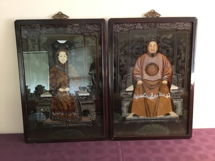 LOW STARTING BIDS!&nbsp; THIS IS AN EXCITING AUCTION!&nbsp; JOIN IN! REGISTER AND BID AT

www.estate48.com

Lot #	Lot Name
4	Vintage Pair of 28 x 19" Framed Chinese Emperor & Empress Formal Portrait Art
5	18.5" D 22" H Antique Wooden Table with Roman Chariot Themed Top
8	Antique 7 x 10" 3D Framed Art Piece Shakespeare's Home
9	16 x 28" Antique Wood Frame Mirror with Hand Painted Venetian River Scene
10	Antique Oil on Canvas Framed 25.5 x 53" Signed by Artist M. Koran
12	MCM 26" Tall Freeform Metal Statue on Granite Base Hand Signed by The Artist Sam Radoff
13	Antique Pooshup Tabletop Pinball Game 1933 11 x 18"
16	39.5 x 71" Slab of Black Marble with Rounded Finish
320	11" Antique Floral Themed Open Air Porcelain Container
321	12" Memphis Style Handcrafted Vase
322	12.5" Hand Signed Raku Vase by The Merry Potter
323	Vintage 13" Ceramic Vase with 2 Lion Medallions on Metallic 4 Legged Base
324	2.5" Vintage Japanese Hand Painted Porcelain Vase/Urn Featuring Pagoda Village Scene
325	3 Piece Lot of V
