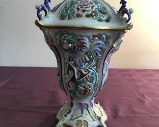 LOW STARTING BIDS!&nbsp; THIS IS AN EXCITING AUCTION!&nbsp; JOIN IN! REGISTER AND BID AT

www.estate48.com

Lot #	Lot Name
4	Vintage Pair of 28 x 19" Framed Chinese Emperor & Empress Formal Portrait Art
5	18.5" D 22" H Antique Wooden Table with Roman Chariot Themed Top
8	Antique 7 x 10" 3D Framed Art Piece Shakespeare's Home
9	16 x 28" Antique Wood Frame Mirror with Hand Painted Venetian River Scene
10	Antique Oil on Canvas Framed 25.5 x 53" Signed by Artist M. Koran
12	MCM 26" Tall Freeform Metal Statue on Granite Base Hand Signed by The Artist Sam Radoff
13	Antique Pooshup Tabletop Pinball Game 1933 11 x 18"
16	39.5 x 71" Slab of Black Marble with Rounded Finish
320	11" Antique Floral Themed Open Air Porcelain Container
321	12" Memphis Style Handcrafted Vase
322	12.5" Hand Signed Raku Vase by The Merry Potter
323	Vintage 13" Ceramic Vase with 2 Lion Medallions on Metallic 4 Legged Base
324	2.5" Vintage Japanese Hand Painted Porcelain Vase/Urn Featuring Pagoda Village Scene
325	3 Piece Lot of V