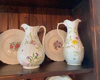 Belleek Pitchers