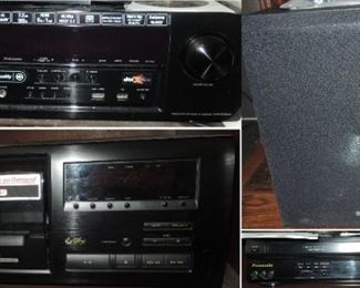 Stereo equipment - Denon Receiver – Pioneer CD player – Sony Subwoofer