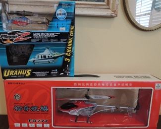 New RC helicopters 