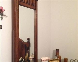 Mirror and lots of picture frames